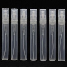 5x Empty Mini Protable Plastic