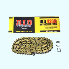 NEW DID STANDARD GOLD DRIVE CHAIN 428D  118L Fits Honda CB125F 2021 - 2024