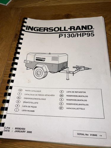 Ingersoll rand compressor - -,