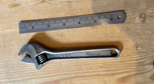 Vintage GEDORE No.91, 6" adjustable wrench, made in Germany - in used condition.