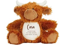 Personalised Highland cow