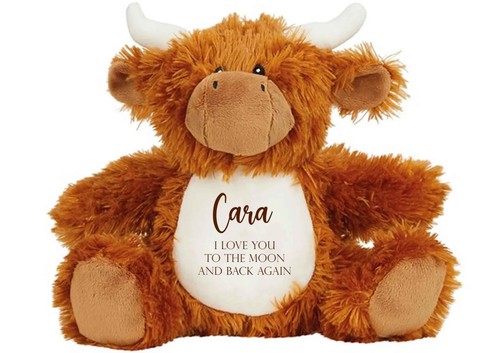 Personalised highland cow - highland,