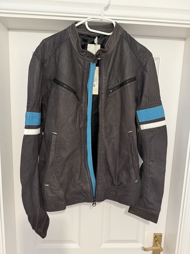 Diesel leather jacket - jacket,