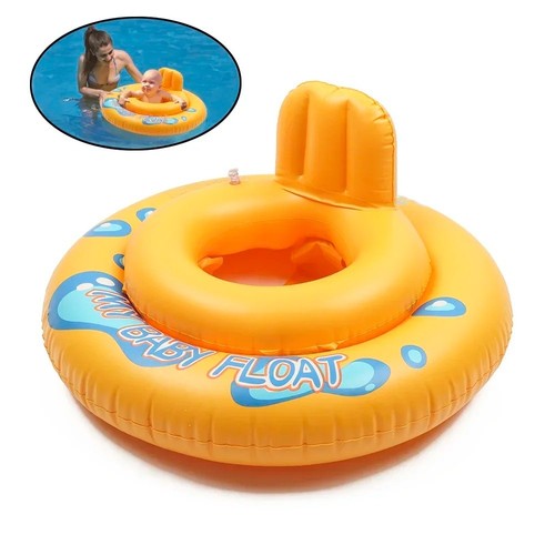 Inflatable baby swim ring seat - baby,