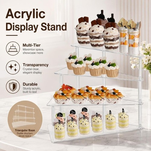 Tier acrylic cupcake - acrylic,