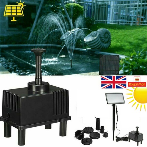 Solar powered water pond - powered,
