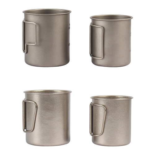 Titanium foldable mug - foldable,