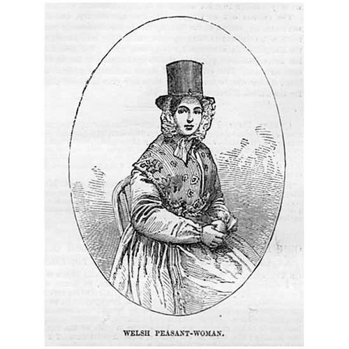 Welsh peasant woman - welsh,