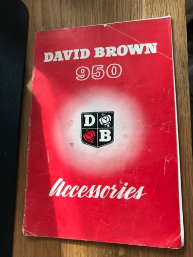 David brown tractor 950 - david,