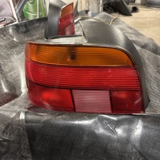 BMW E39 5 Series Left Nearside Pre Facelift Orange Tail Light Genuine BMW