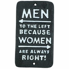Men To The Left Women Are