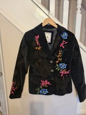 Paparazzi Womens Jacket S/M Black Blend - Cotton