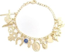 Lucky Charm Bracelet 7”