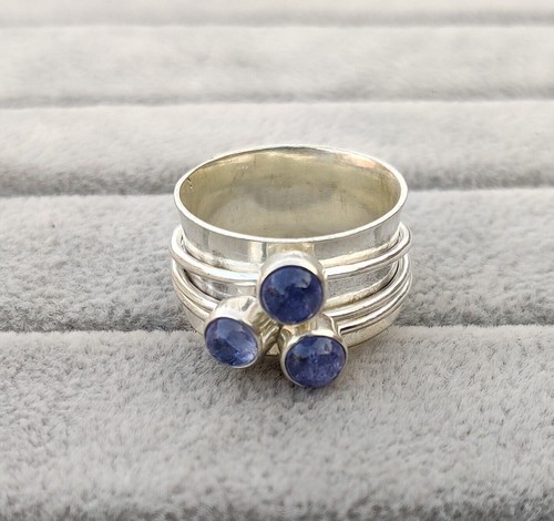 Natural tanzanite spinner - tanzanite,