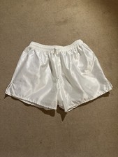 Prostar vintage retro shiny Nylon Football Gym Workout Shorts 38W Glanz