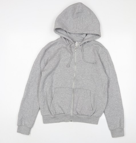 Womens grey cotton full - h&m,