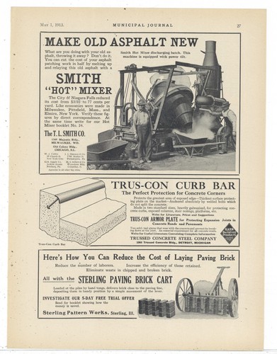 1913 sterling pattern works - sterling, of