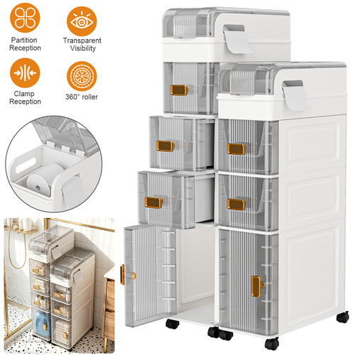 Slimline bathroom storage - slimline,