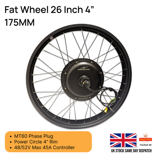 Fat wheel hub motor - 4",