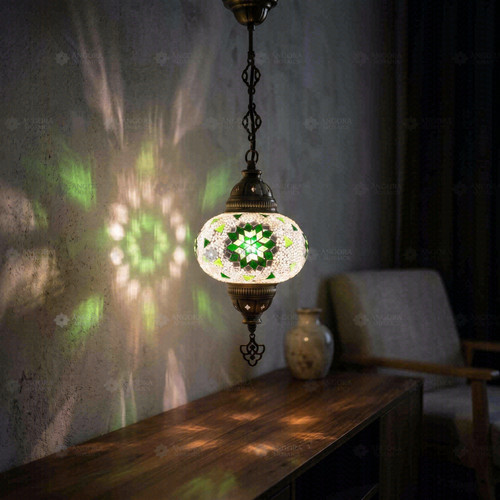 Green turkish mosaic ceiling - turkish,