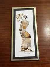 African Butterfly Art Collage