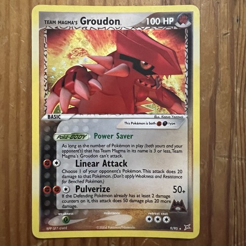Team magmas groudon - team, ex