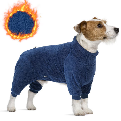 Warm fleece dog - , small