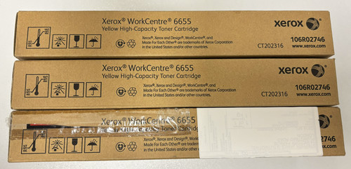 Genuine xerox 106r02746 - xerox, yellow