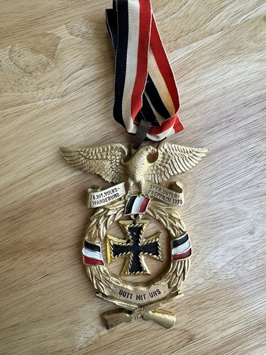 Massive german neck - massive, medal