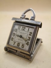 Antique Sterling Silver ROLEX Pendant Form Pocket Watch SUFFRAGETTE Inscription