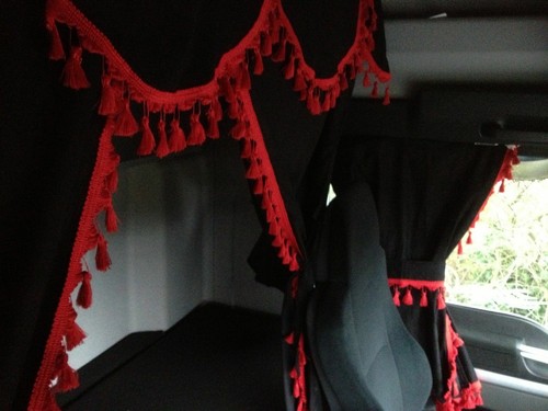Truck curtains full set - truck,