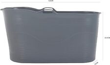 Fimous Bathtub Adults Freestanding Bath for Hot Bath Ice Bath for Small Bathroom