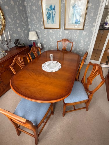Twin pedestal dining - twin, &