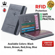 RFID PU Leather Passport