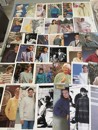 Vintage knitting patterns - knitting,