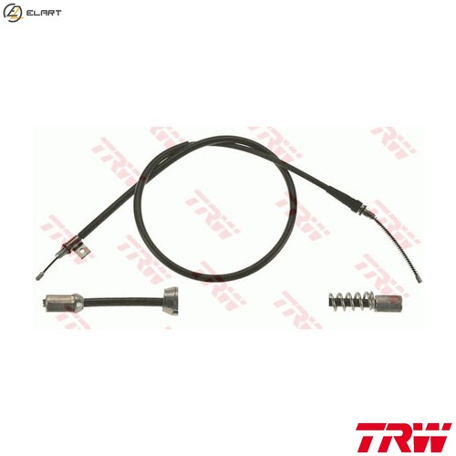 Cable pull parking brake - pull,