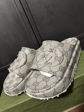Gucci Women’s Interlocking GG Sliders Sandals Size 4UK/EU37