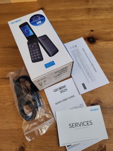 Alcatel flip phone 3025 with - alcatel,
