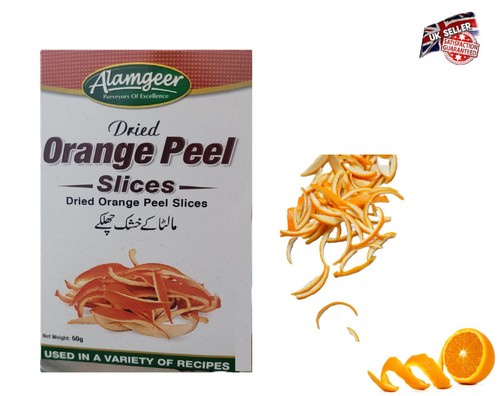 Dried orange peel - peel, slices
