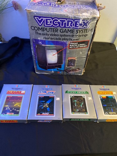 Vectrex arcade game console - game,