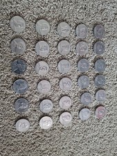 1970 World Cup Bronze Coin Collection 30 Piece Set From Esso Mint Condition