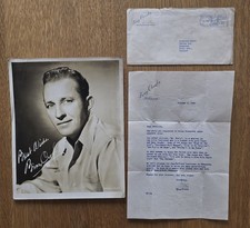 BING CROSBY - 1950 Signed