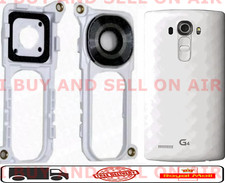 For LG G4 H815 Camera Lens Cover White Replacement With Assembly Bracket