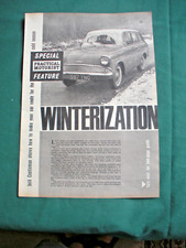 Winterization article for your 1960 period car BMC Ford Anglia Estate 597 YNO A