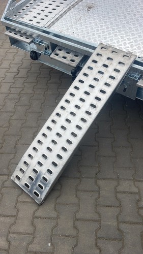 Brand new aluminum car - aluminum, loading