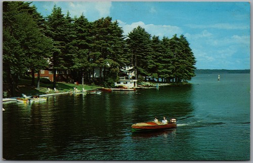 Postcard presquile point - postcard,