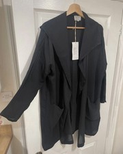 New With Tags The Masai Clothing Company Black Long Jacket