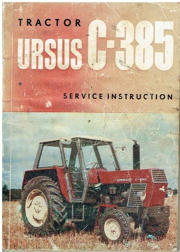 Ursus 385 tractor - c-385, 1972-