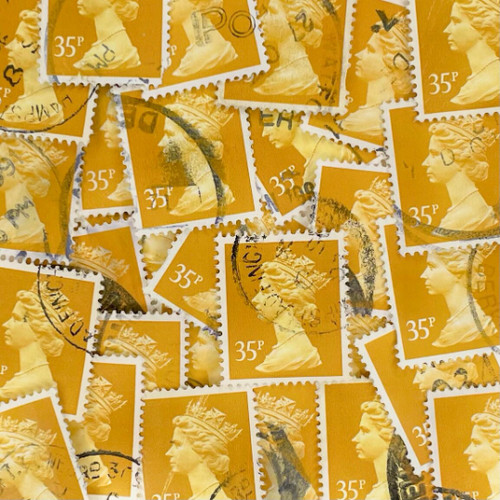 Mustard yellow used - 25, x