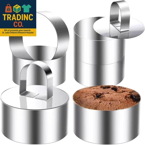 Cake ring molds inch - ring, 4